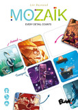 Buy Mozaik board game now from Boardgamist UK — build clever image connections in this creative and fast paced puzzle game.