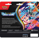 Pokémon TCG Chaos Rising 3-Pack blister back buy from Boardgamist