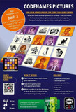 Back of box - Codenames Pictures board game - buy now from Boardgamist UK