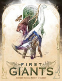Buy First Giants board game now from Boardgamist UK — collect fossils and curate a prehistoric museum exhibition in this clever set collection game.