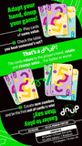 Back of the box for dnup - buy now at Boardgamist