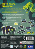 Back of the box of ‘Snake Charmers’ – buy now from Boardgamist.