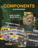 Components found in Drillers - buy from Boardgamist UK