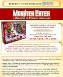 Information sheet on Monster Eater board game from Boardgamist