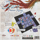 Tsuro Phoenix Rising back of the box buy the family strategy board game from Out of Town Games