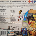 Back of the box of Spirit Island Jagged Earth from Boardgamist
