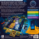 The Crystal Maze Board Game, back of the box. Buy the Party Game from Out of Town Games