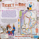 Ticket to Ride back of the box buy the 2 and 3 player board game from Out of Town Games
