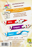 Back of the box of Just One - Buy the award winning party game from Out of Town Games