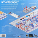 Smartphone Inc back of the box, buy the board game from Out of Town Games