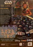 Star Wars The Clone Wars (Pandemic System) back of the box, buy the cooperative board game from Out of Town Games