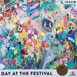 Buy Day at the Festival Jigsaw Puzzle from Out of Town Games