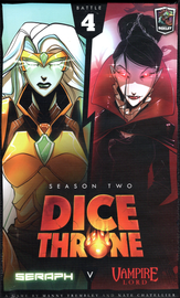 Buy Dice Throne: Season Two, 4 Vampire Lord vs Seraph Board Game from Out of Town Games