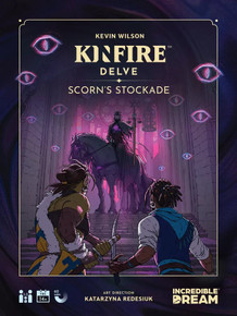 Buy Kinfire Delve: Scorn’s Stockade — front of box Boardgamist Buy Kinfire Delve: Scorn’s Stockade — front of box Boardgamist