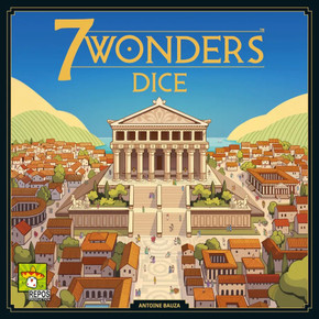 Buy 7 Wonders Dice from Boardgamist — a fast civilisation dice game where players build wonders, gather resources and grow their city.
