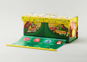 Pull out racing mat in Hot Streak - buy from Boardgamist