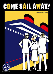 Buy Come Sail Away from Boardgamist — a clever tile placement game about boarding a luxury ocean liner.
