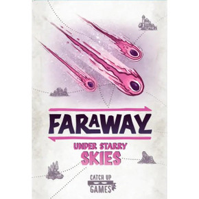 Buy Faraway Under Starry Skies board game expansion now from Boardgamist UK — expand your journey with new cards, strategies and scoring twists.