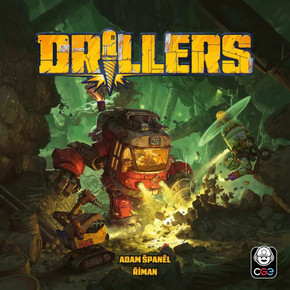 Buy Drillers from Boardgamist UK - upgrade your mech and drill deeper underground