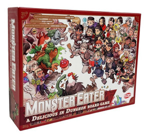 Buy Monster Eater board game now from Boardgamist UK – Hunt monsters, cook incredible dishes and outscore your rivals in this tactical fantasy card game.