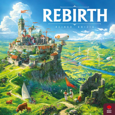 Buy 'Rebirth' from Boardgamist UK: Rebuild Scotland in a lush hopeful future with elegant tile-laying gameplay from Reiner Knizia.