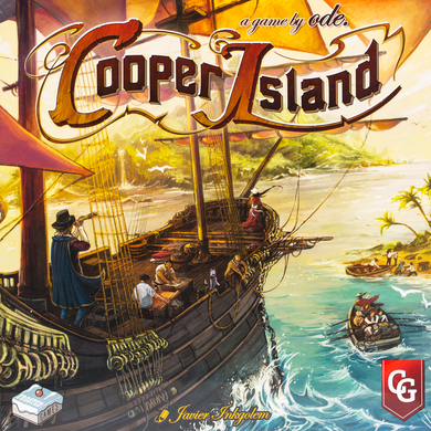 Cooper Island (2nd Edition with Solo Against Cooper) Buy Great Board Games from Out of Town Games