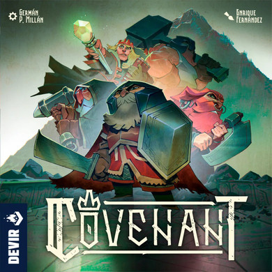 Buy Covenant from Boardgamist — a fantasy worker-placement adventure where you lead your dwarven clan to reclaim their ancestral mountain home.