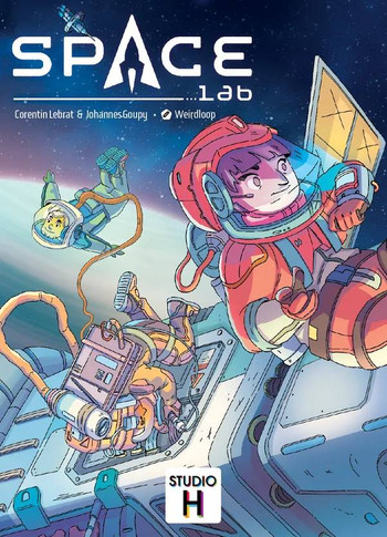 Buy Space Lab from Boardgamist UK - Build your space station and recruit specialist crews in an accessible tableau building card game.