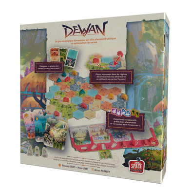 Dewan Back of the Box at Boardgamist UK