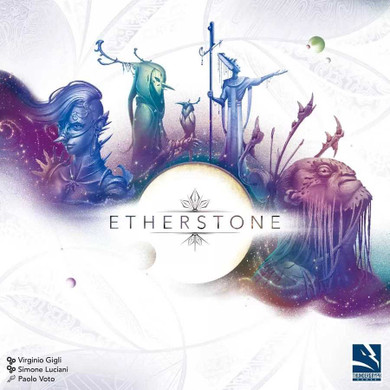 Buy Etherstone board game now from Boardgamist UK — a strategic area control game where careful card play and positioning decide victory.