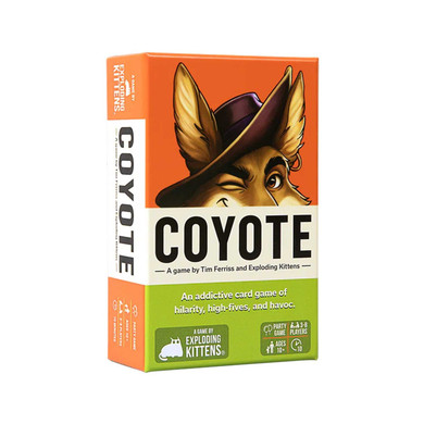 Buy Coyote from Boardgamist - bluff, deduce and outwit your friends in this fast paced party card game.