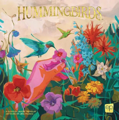 Buy Hummingbirds board game now from Boardgamist UK — collect nectar and race through a blooming garden in this colourful strategy game.