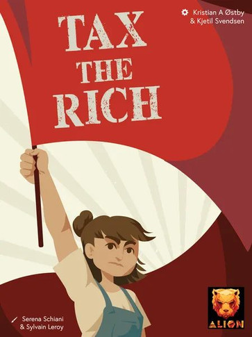 Buy Tax the Rich board game now from Boardgamist UK — outmanoeuvre rivals and redistribute wealth in this sharp satirical card game.