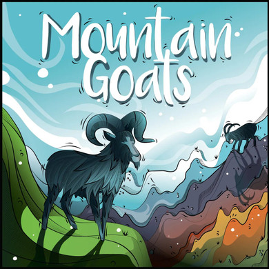 Buy Mountain Goats board game now from Boardgamist UK — race your goats to the summit and hold the highest peaks to score points.
