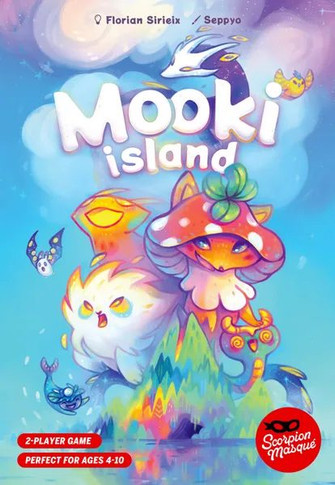 Buy Mooki Island board game now from Boardgamist UK — collect adorable Mookies, earn trophies and outscore your rivals.