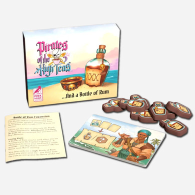 Components of Bottle of Rum Expansion – buy now from Boardgamist.