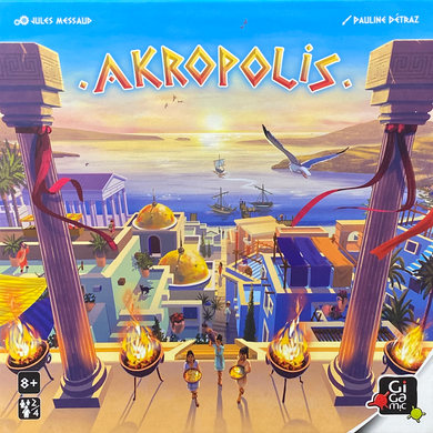 Buy Akropolis tile-laying city builder board game from Out of Town Games