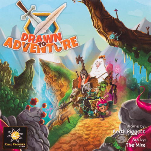 Buy Drawn To Adventure Roll and Write Game from Out of Town Games