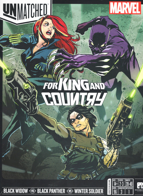 Buy Unmatched: Marvel For King and Country from Out of Town Games