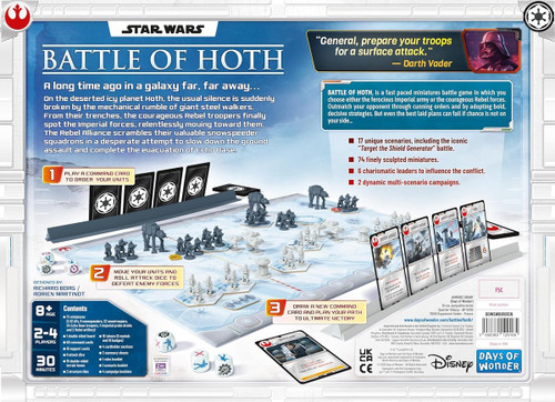 Back of Box Battle of Hoth now at Boardgamist