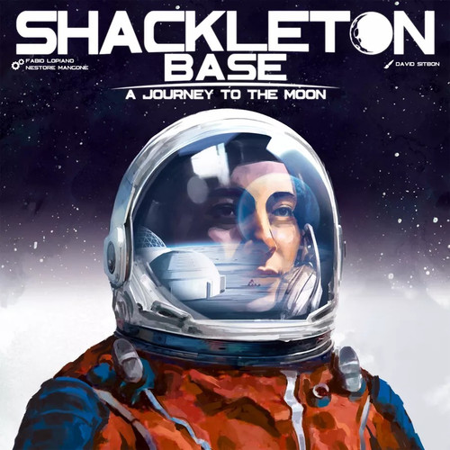 Buy Shackleton Base A Journey to the Moon from Boardgamist — modular lunar worker placement for 1 to 4 players