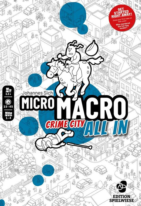 Buy MicroMacro: Crime City – All In from Boardgamist UK — investigate a vast city map and solve thrilling cases together.