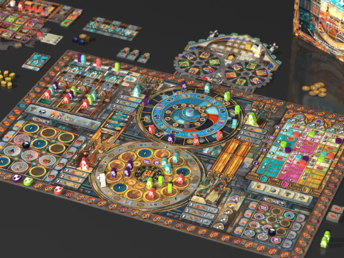 Pre-order Orloj: The Prague Astronomical Clock from Boardgamist.com - build the Prague Astronomical Clock and master timing and strategy.