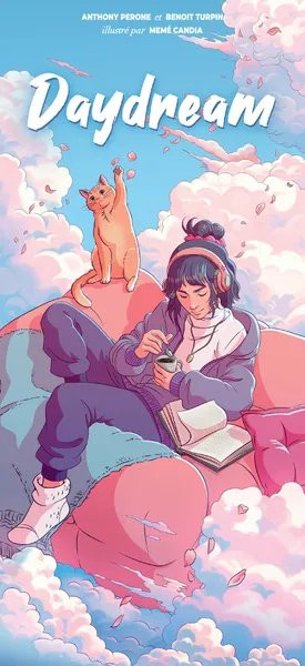 Buy Daydream board game now from Boardgamist UK — a cosy roll and write dice game where you complete cloud rows, unlock scenes, and build your dreamy space.