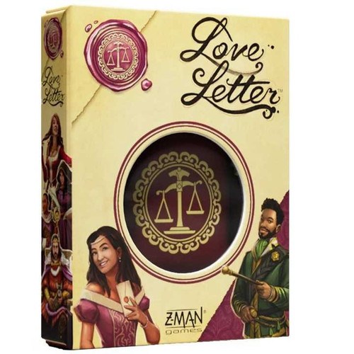 Buy Love Letter Classic Eco Box from Boardgamist — outwit rivals and deliver your message in this fast and elegant deduction card game.