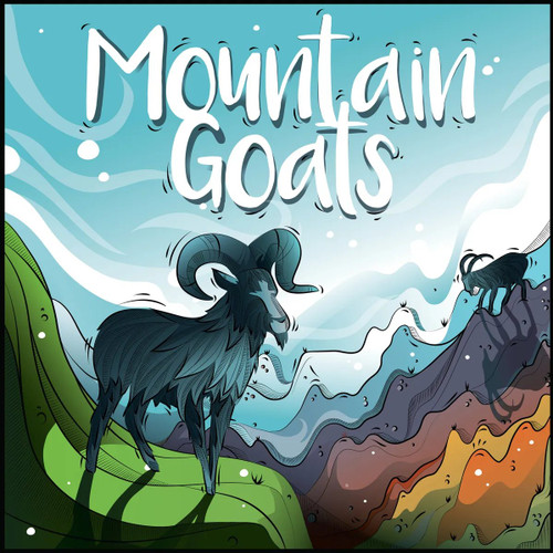 Buy Mountain Goats board game now from Boardgamist UK — race your goats to the summit and hold the highest peaks to score points.