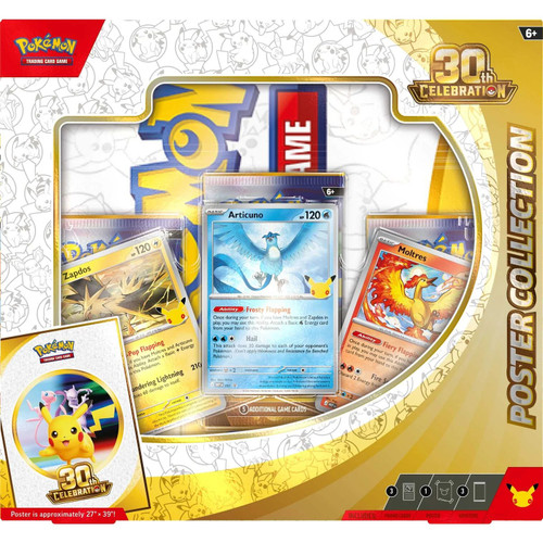 Buy Pokémon TCG: Poster Collection - 30th Celebration from Boardgamist