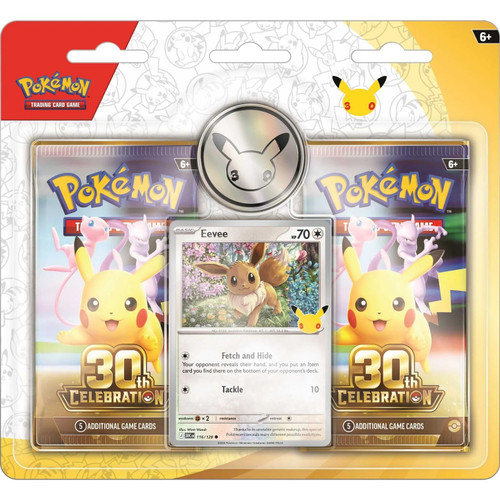 Buy Pokémon TCG: 2 pack Blister - 30th Celebration from Boardgamist