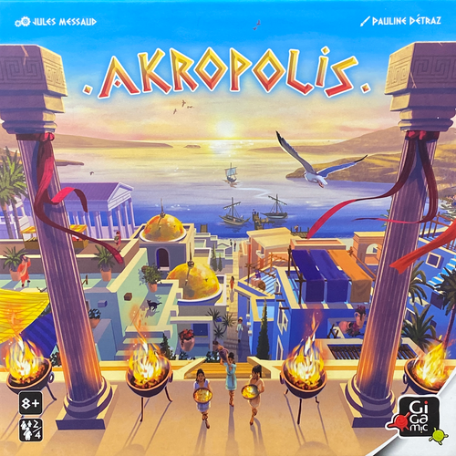 Buy Akropolis tile-laying city builder board game from Boardgamist
