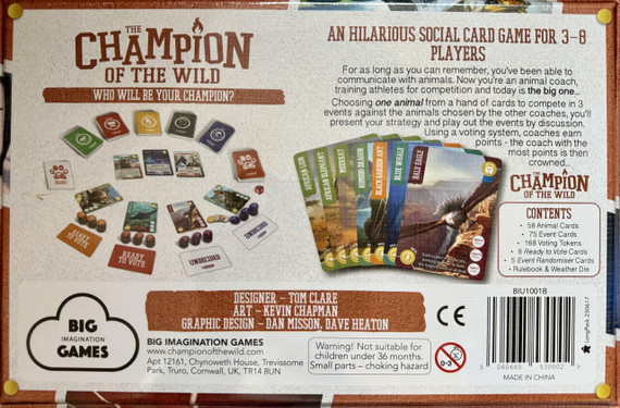 Buy The Champion of the Wild at Out of Town Games